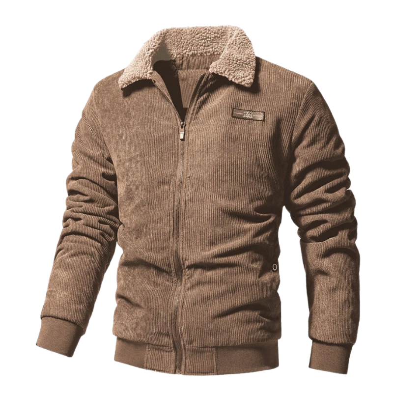 Street-Wave Men's Fleece Jacket Warm Insulated Windproof Waterproof Winter Coat Pro