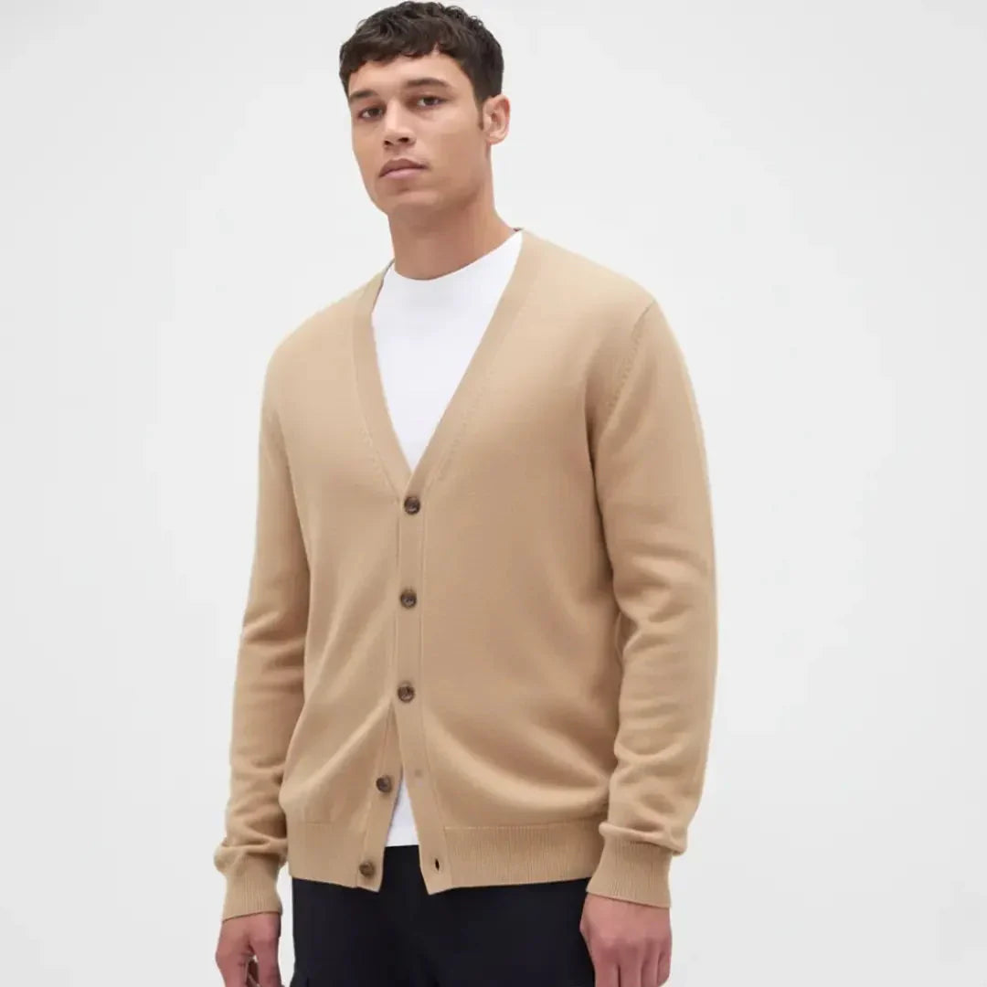 Waylynn Cashmere Cardigan Unisex Ultra Soft Luxury Layering