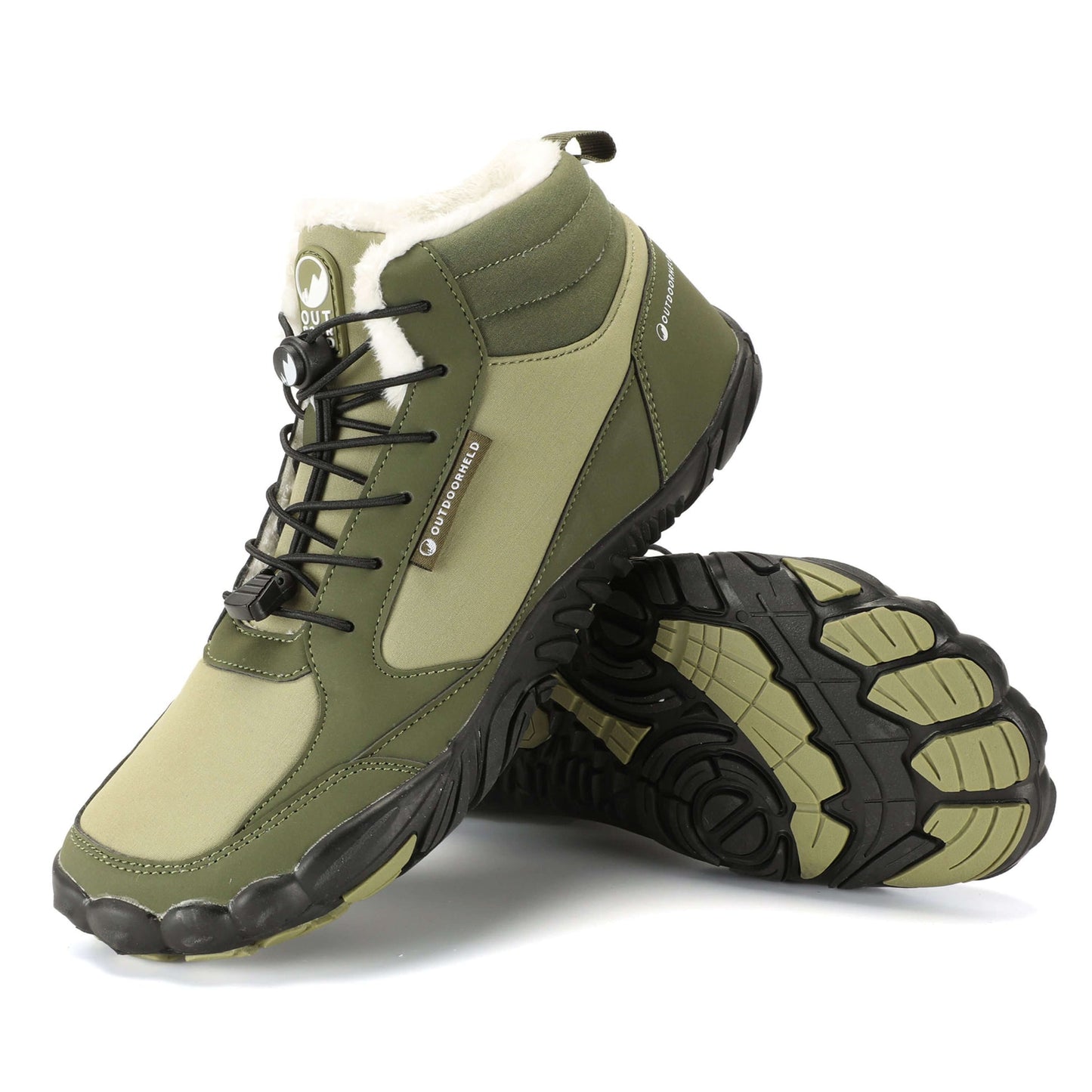 Street Wave Barefoot Winter Shoes for Cold Days With Orthopedic Support and Cozy Lining