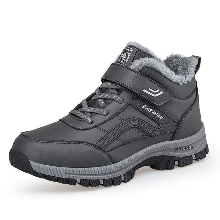 Street-Wave Thermal Boots for Cold Weather, Plush Fur Lining, Insulated Warmth for Men and Women
