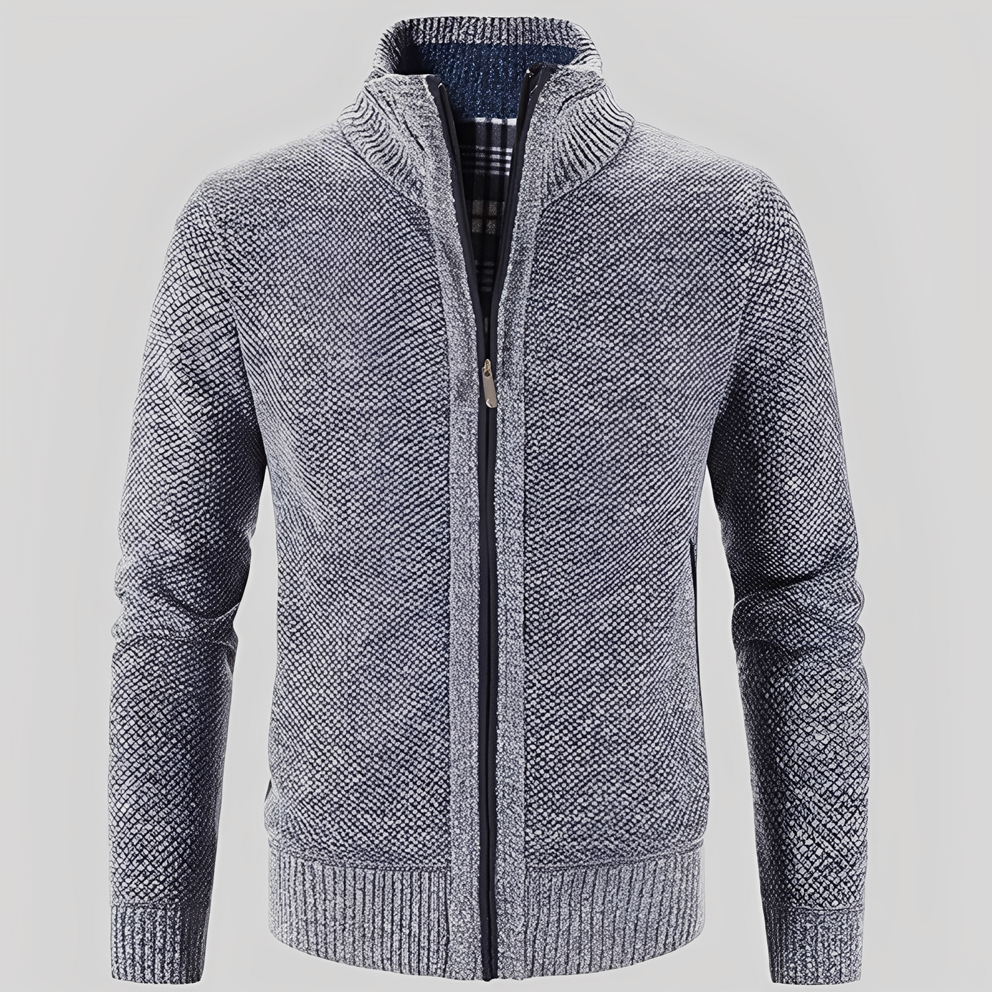 Streetwave Zip Cardigan For Men Premium Soft Comfort Minimalist Design With Front Zipper