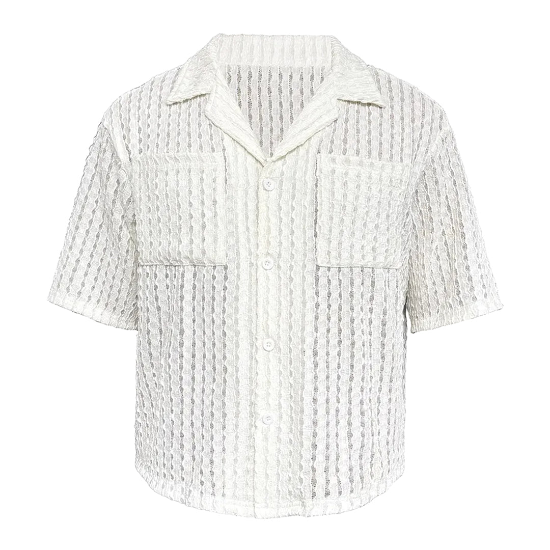 Drafted Mesh Shirt