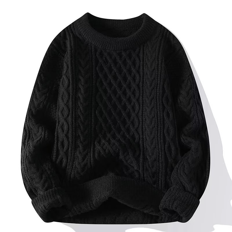 Street-wave Wool Pullover For Women Warm Cozy Knit Sweater With Premium Wool Soft Everyday Comfort