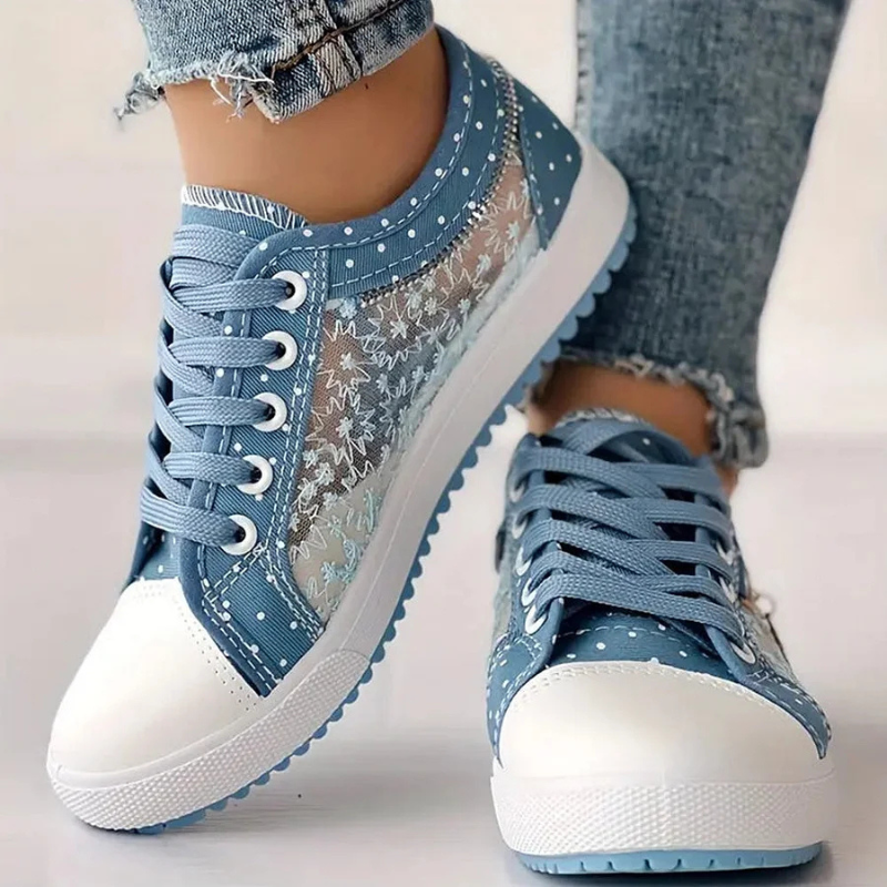 Women's Casual Sneakers with Supportive Design and Breathable Upper
