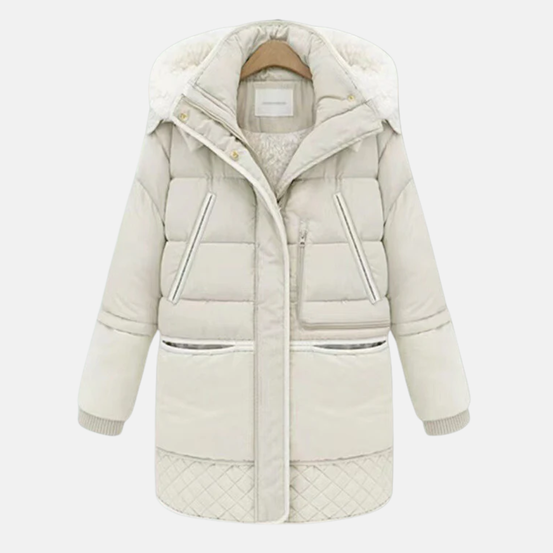 Streetwave Padded Jacket Oversized Hood For Women Warm