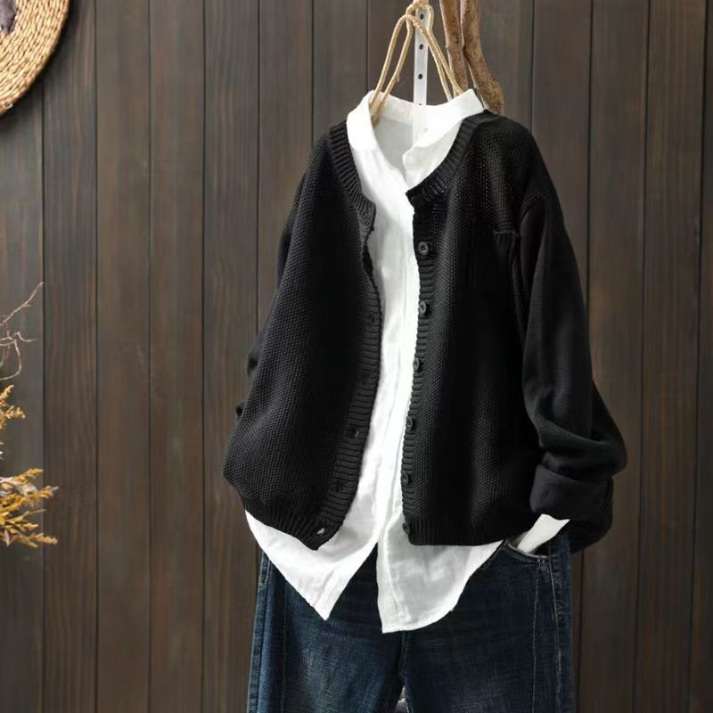 Street Wave Cardigan Ultra Soft Knit for All Day Cozy Comfort Women’s Everyday Wear
