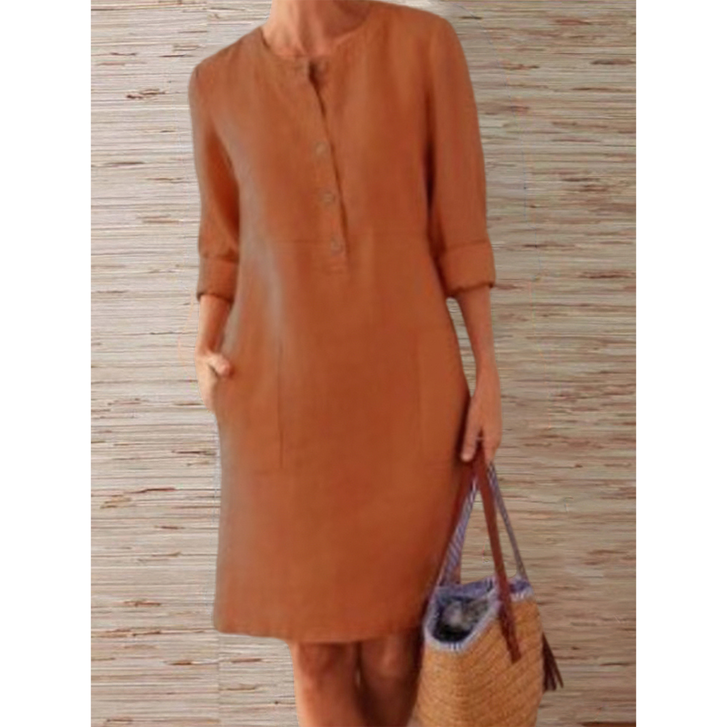 Aahlada Dress Streetwave Elegant Comfort All Day Women Timeless Minimalist Chic Effortless