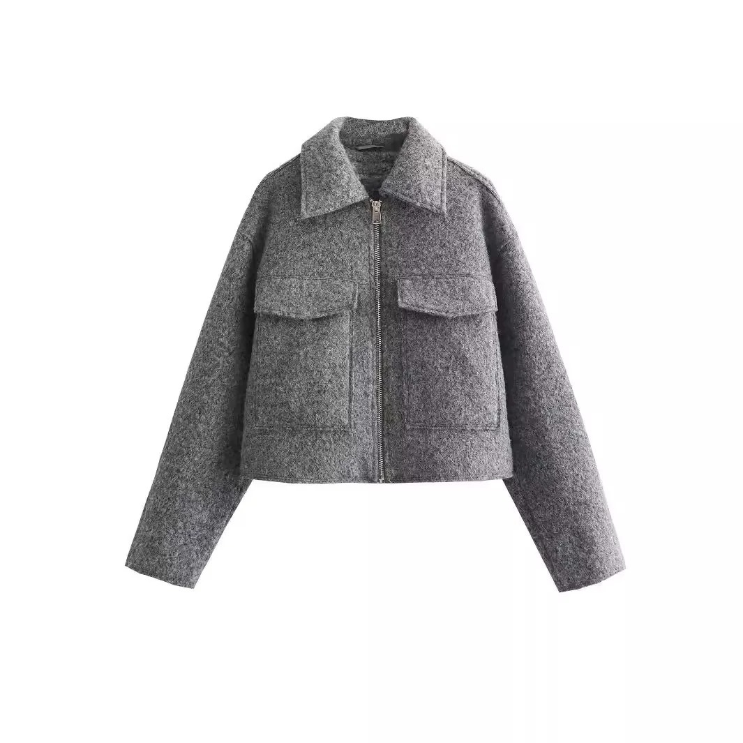 Street-wave Womens Soft Fleece Jacket Cozy Fit Elegant Street Style For Women All Day Comfort