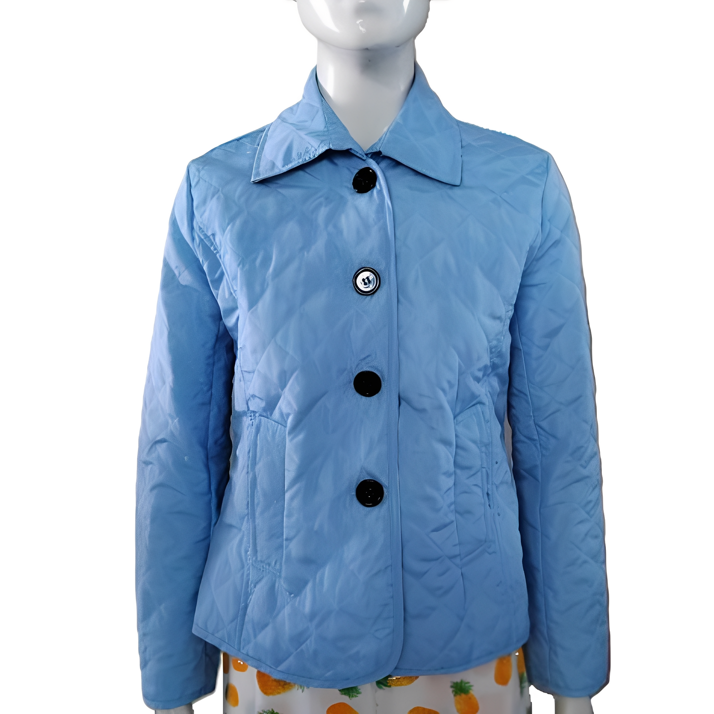 Street-wave Silk Soft Quilted Jacket For Women Warm Tailored Fit Breathable Cotton Blend