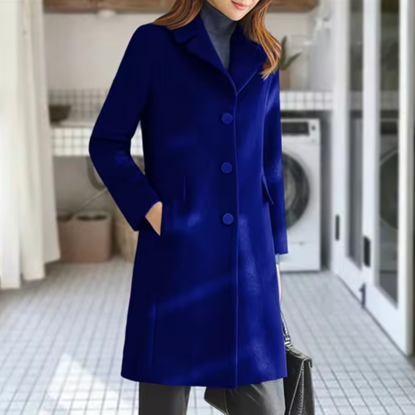 Street-wave Womens Winter Coat With Sleek Fit Warmth And Modern Style For Professional Women
