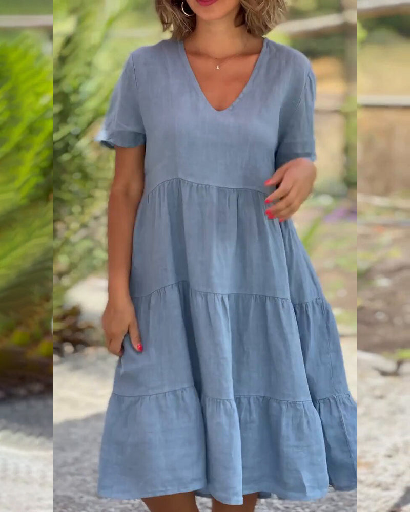 Virella Boho Dress By Streetwave Lightweight Flowing Midi For Women Summer Ready Comfort And Style