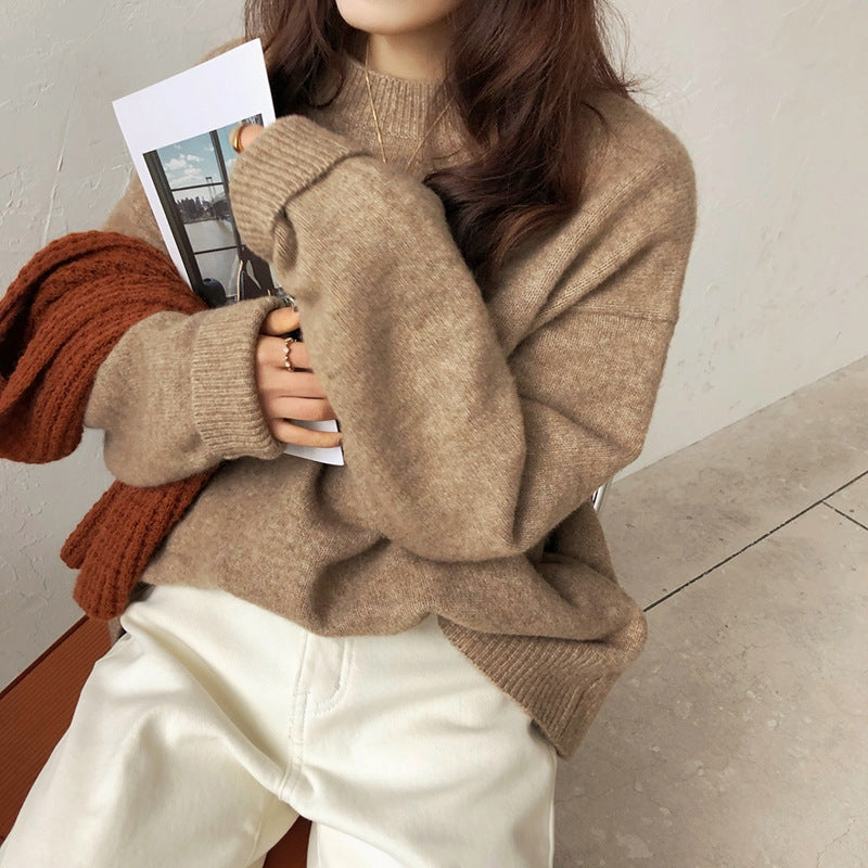 Street-Wave Drop Shoulder Pullover