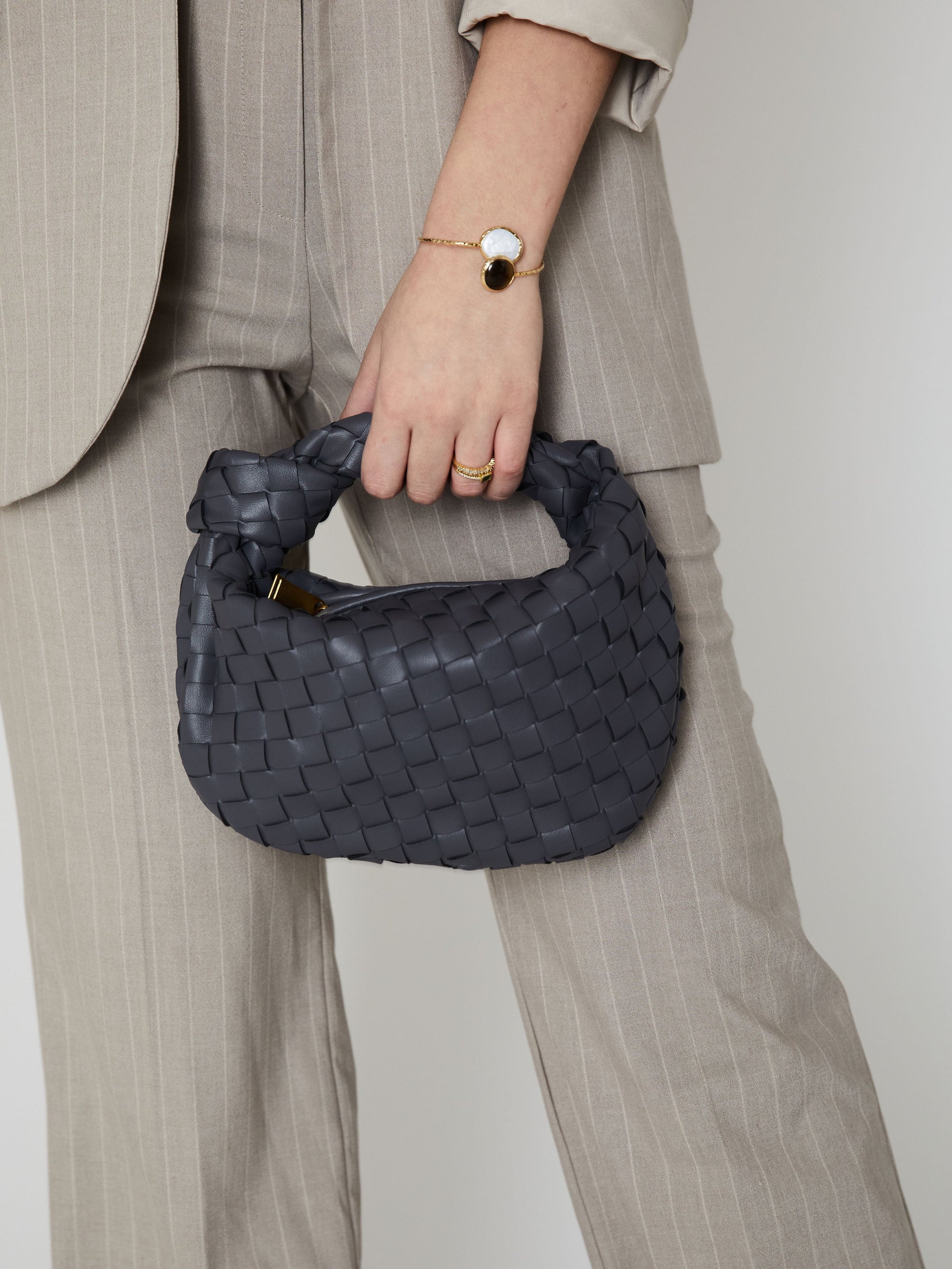 Street-wave | Stilvolle Damenhandtasche mit Geflochtenem Design - Street-wave