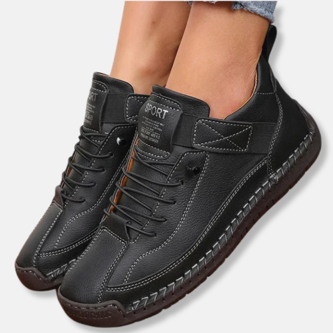 Streetwave Womens Mid Calf Boots Water Resistant Lace Up Non Slip Sole Casual Comfort