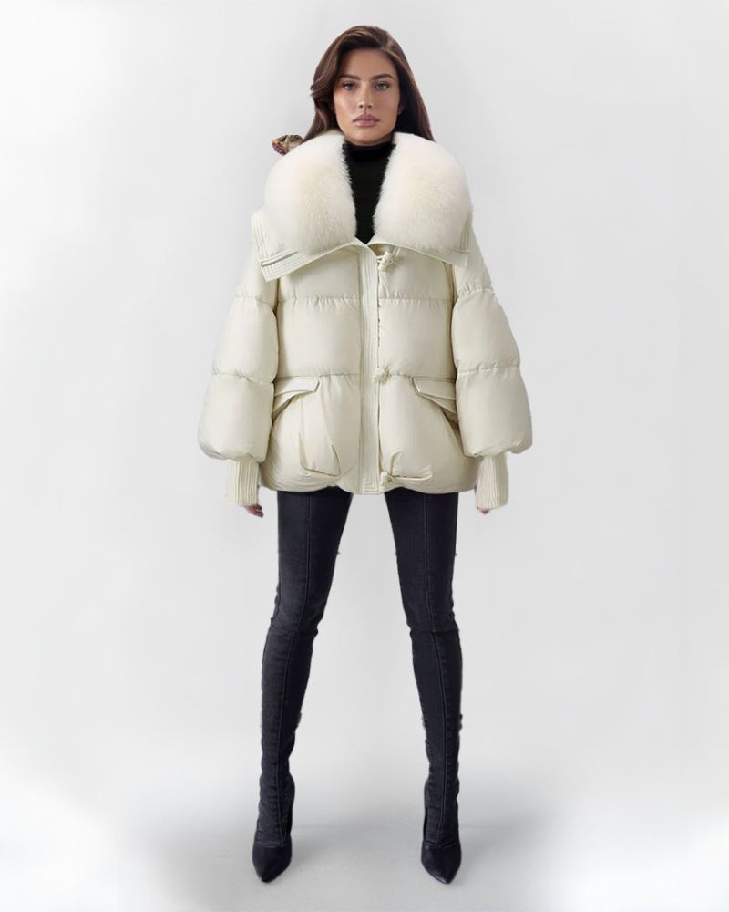 Street-Wave Down Puffer Jacket For Women Ultra Warm And Stylish Winter Coat For Cold Weather
