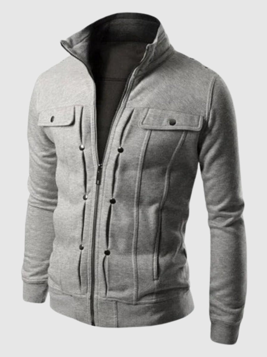 Street-wave Mens Cotton Jacket Classic Comfort Everyday Wear Premium Wardrobe Essential