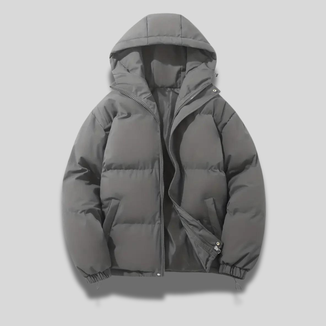 Street-Wave Womens Bomber Jacket - Modern Cozy Winter Coat With Hood For Warmth And Style