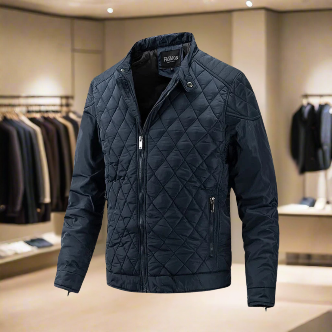 Streetwave Quilted Jacket For Everyday Wear Versatile Insulated Outerwear For Men