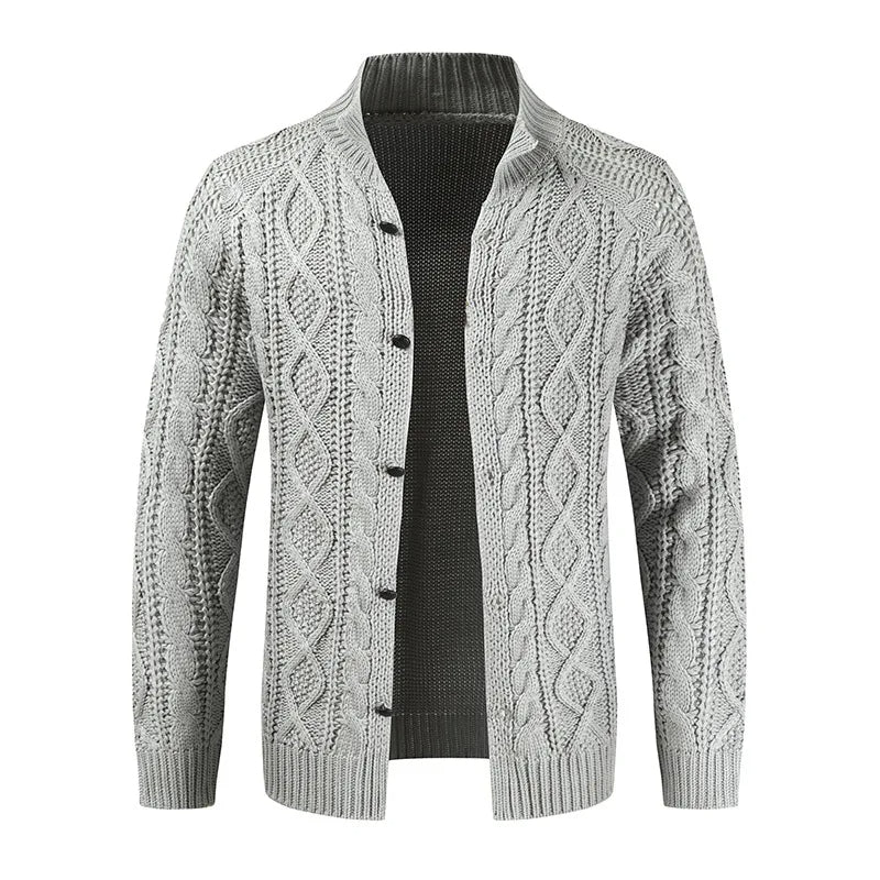 Street-wave DapperSlim Knit Sweater Vest With V-Neck Slim-Fit Formal Menswear For Modern Occasions