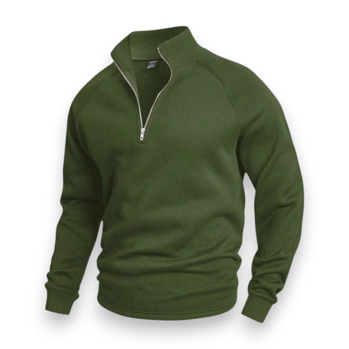 Streetwave High Collar Knit Pullover With Half Zip For Men Everyday Comfort And Style