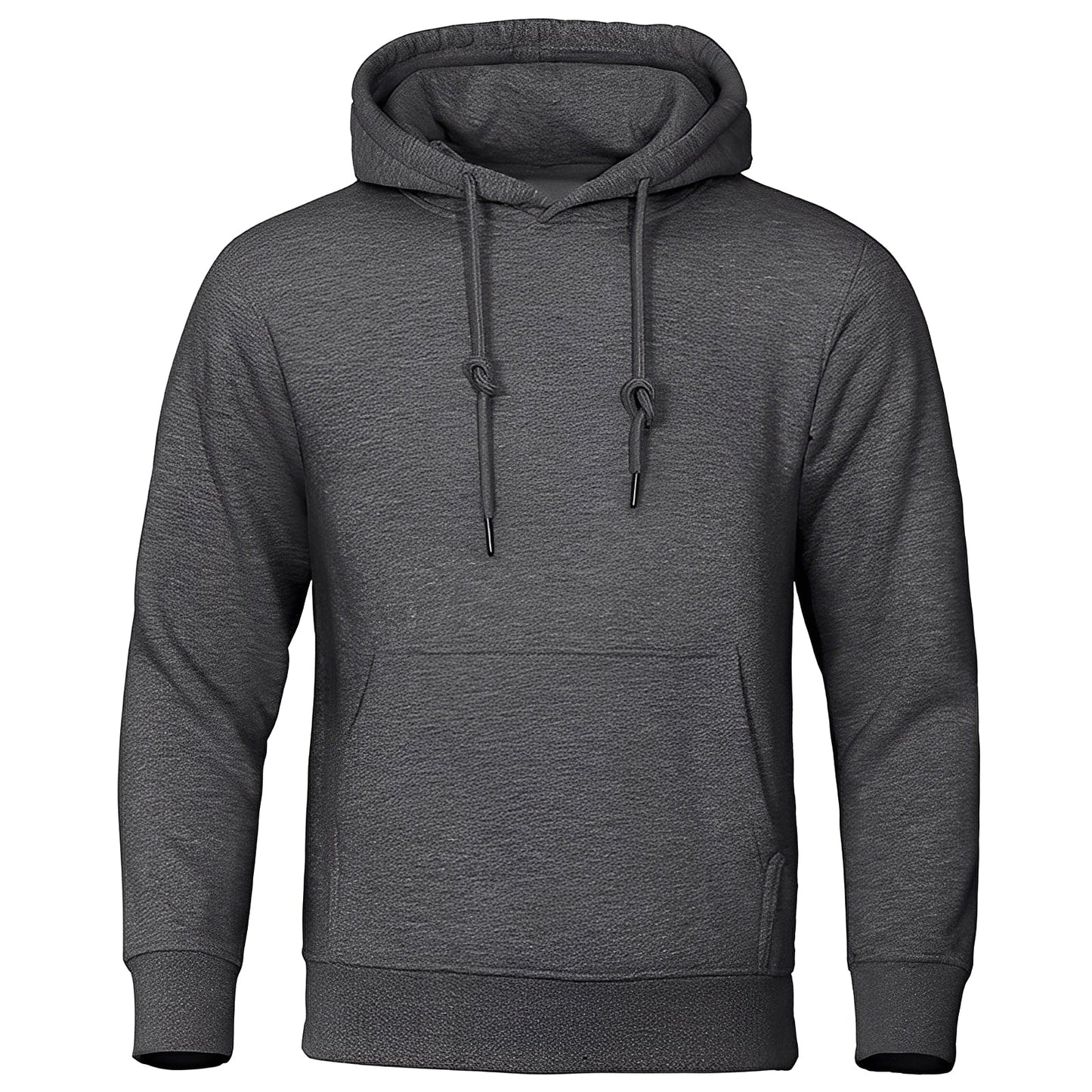 Street-wave Men's Fleece Hoodie Cozy Warm Comfort With Kangaroo Pocket For Everyday Leisure Wear