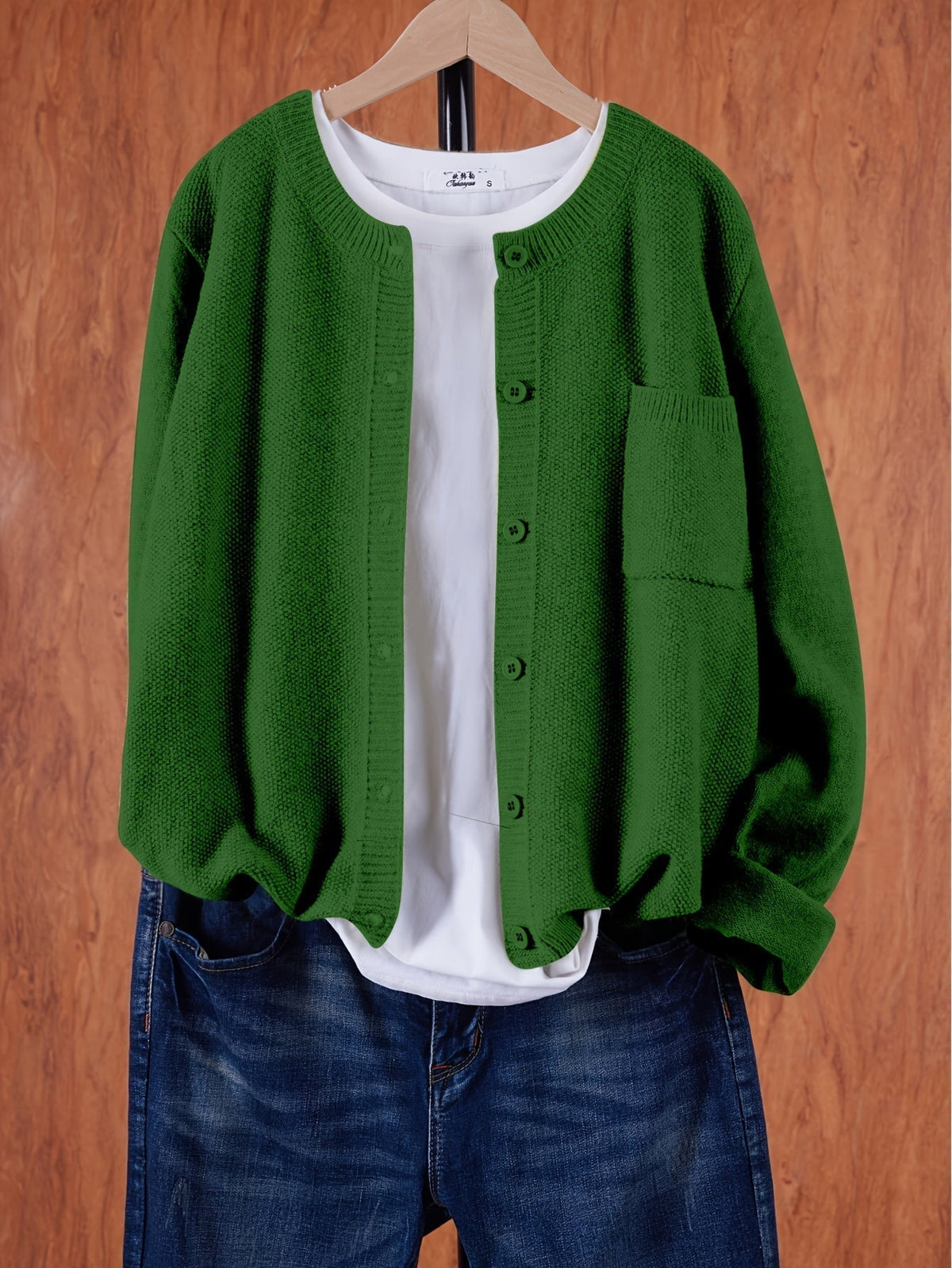 Streetwave Cardigan Rosa For Women Cozy Everyday Comfort In Soft Knitwear Versatile Casual Dailywear