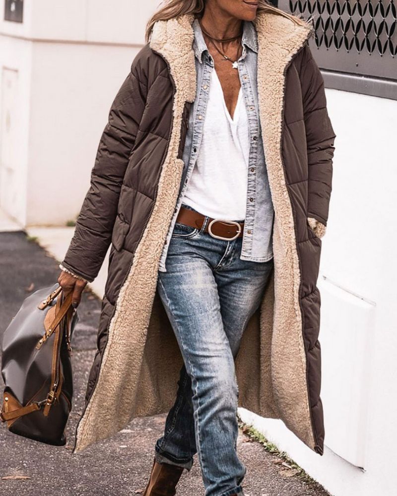 Street Wave Puffer Coat For Women Hooded Ultra Warm With Vintage Quilting Winter Parka