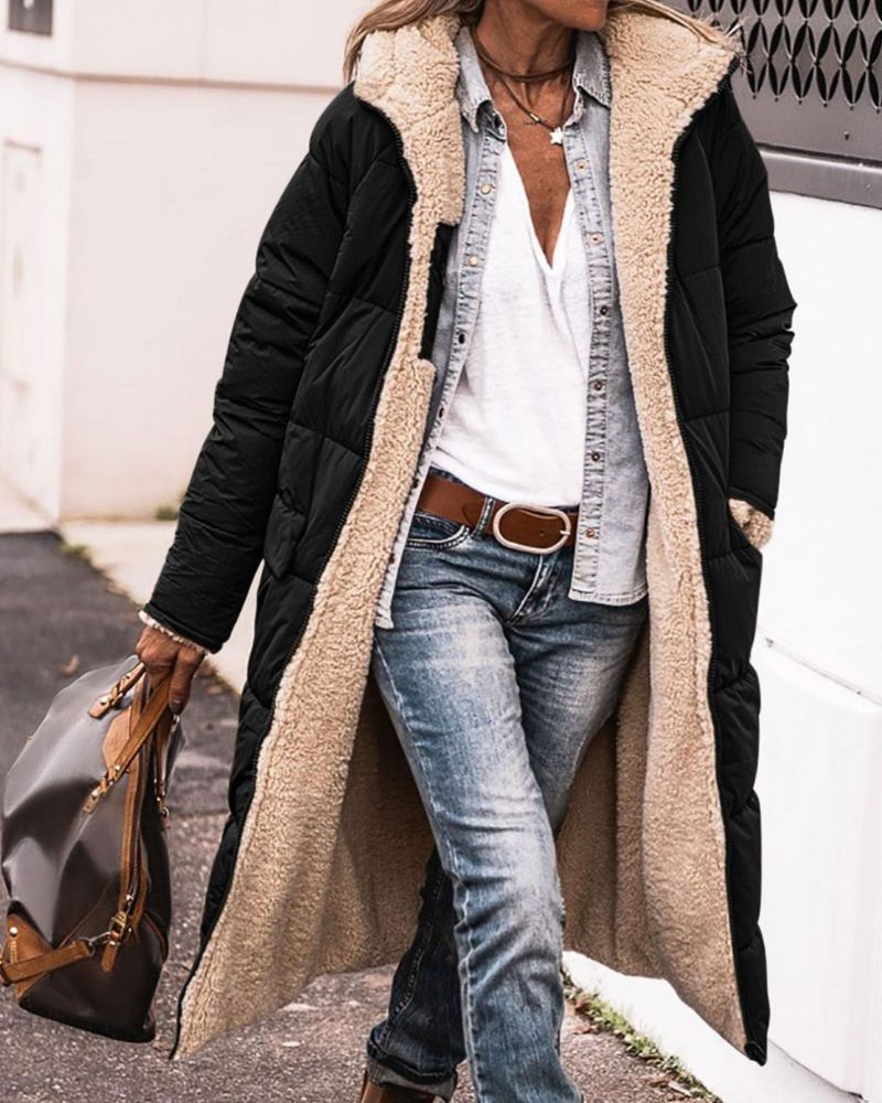 Street Wave Puffer Coat For Women Hooded Ultra Warm With Vintage Quilting Winter Parka