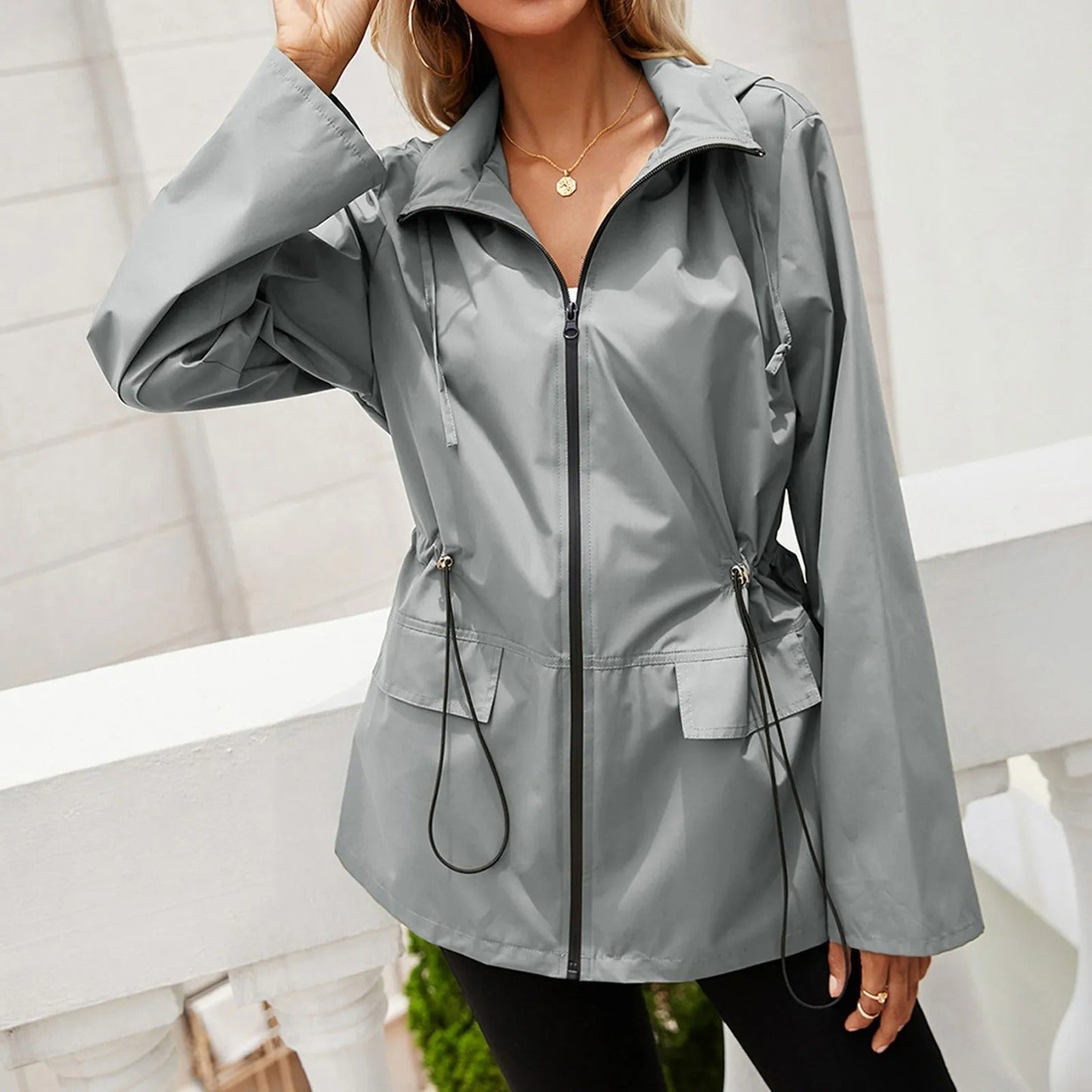 Street Wave Waterproof Women Jacket All Weather Protection For Women Stylish Comfort