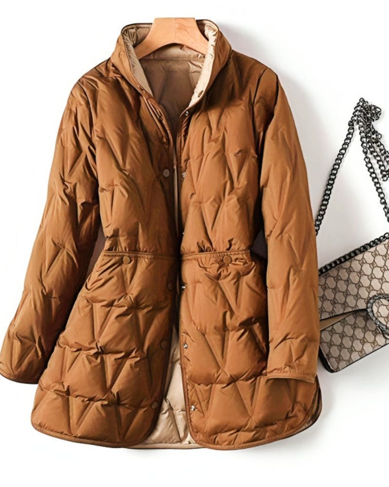 Street-Wave Puffer Coat For Men And Women Insulated Cozy Warmth Urban Winter Style