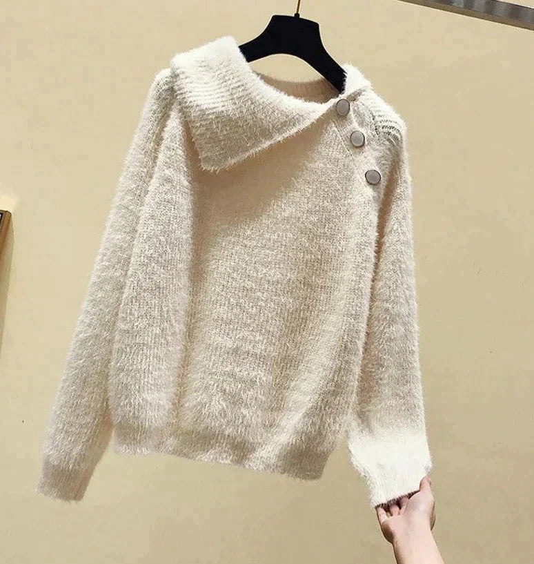 Street Wave Cozy Knit Winter Outfit For Women With Cable Knit Skirt And Matching Puffer Vest