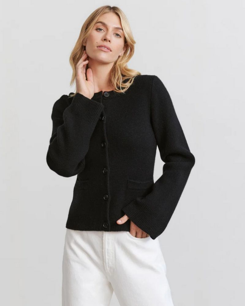 Streetwave Ultra Soft Cardigan For Women Cozy Knit With Button Front And Ribbed Hem