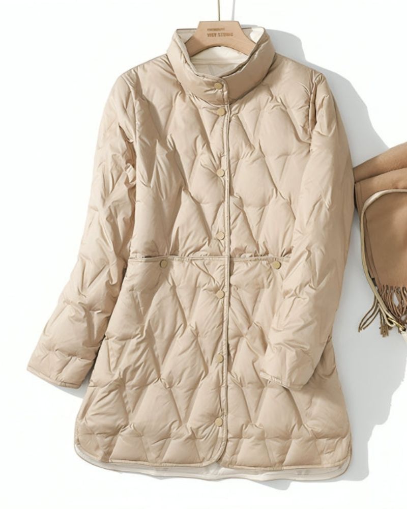 Street-Wave Puffer Coat For Men And Women Insulated Cozy Warmth Urban Winter Style