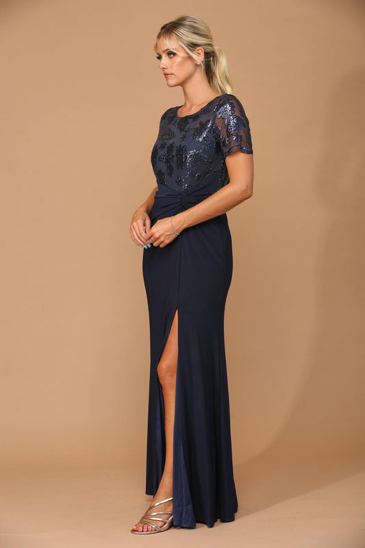Long Formal Mother of the Bride Evening Dress Sale - Street-Wave