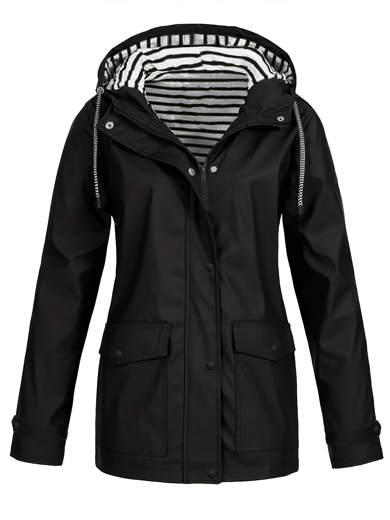 Streetwave Waterproof Jacket Womens Modern Raincoat For Everyday Urban Commuters