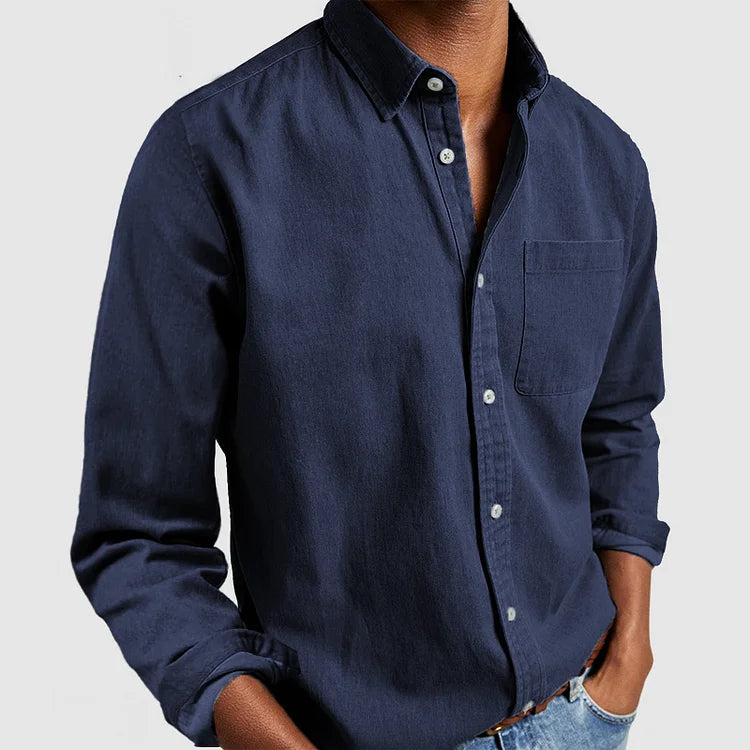 Streetwave Oxford Cotton Shirt With Pocket For Everyday Men Timeless Classic Everyday Essential