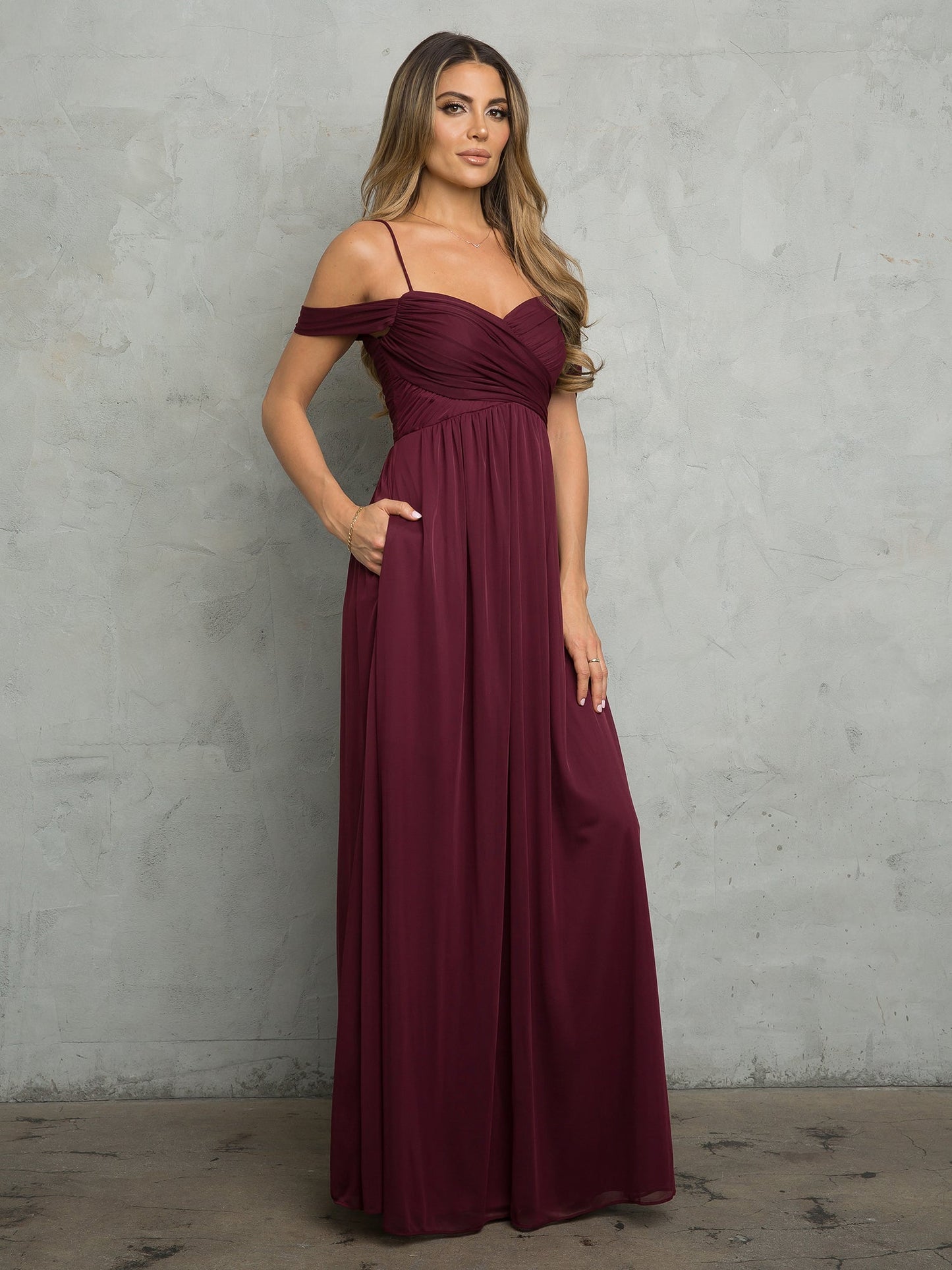 Eva Fashion Prom Dress Elegant A Line Off Shoulder Women