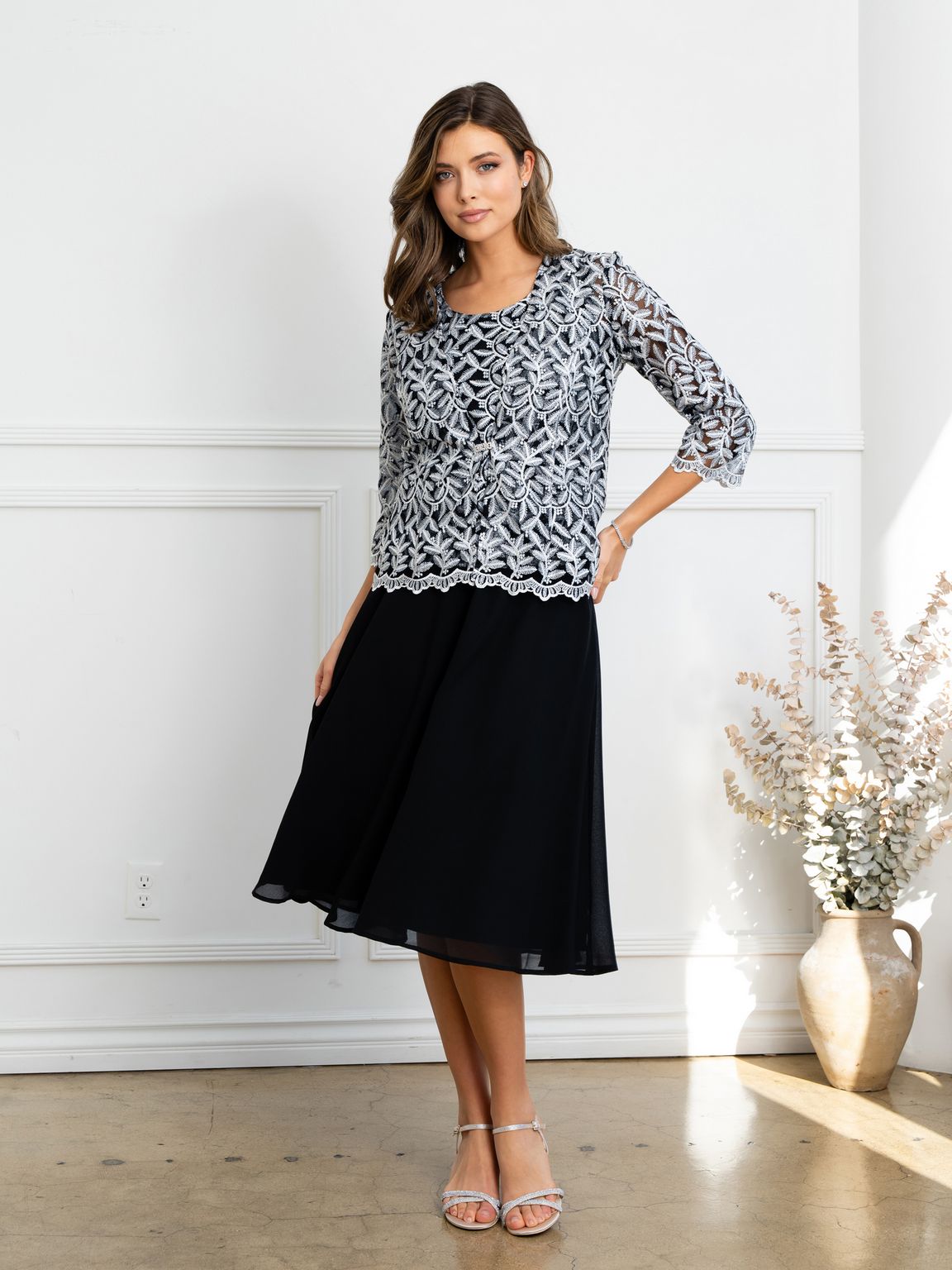 Eva Fashion 3530 Black/Silver XL Sale - Street-Wave