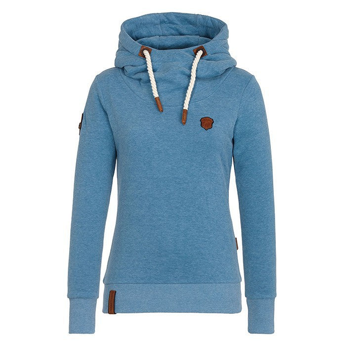 Street-Wave Womens Casual Hooded Sweatshirt With Comfortable Fit And Stylish Details