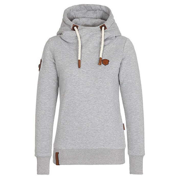 Street-Wave Womens Casual Hooded Sweatshirt With Comfortable Fit And Stylish Details