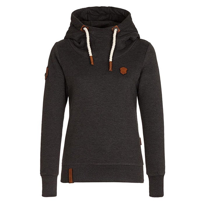 Street-Wave Womens Casual Hooded Sweatshirt With Comfortable Fit And Stylish Details