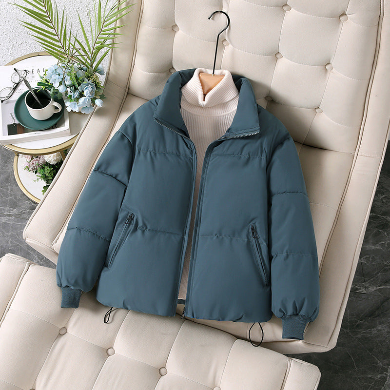 Streetwave Womens Puffer Jacket Alina Warm Insulated Winter Coat With Front Zip Pockets