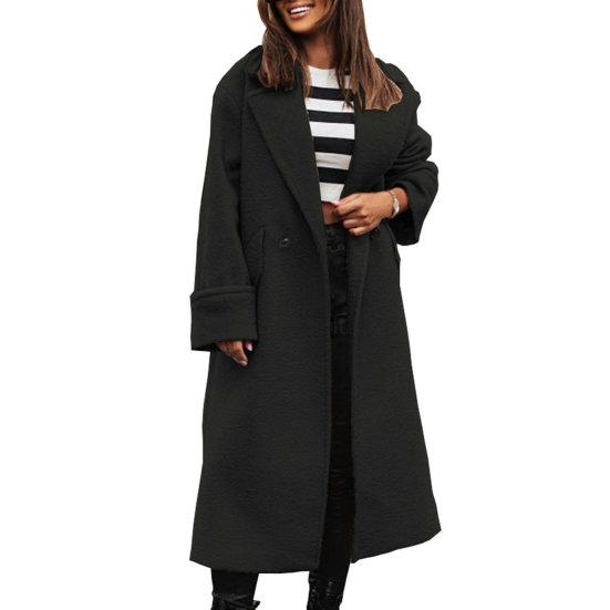 Street-wave Premium Wool Coat For Women Reversible Warm Double Sided For Everyday And Formal Wear