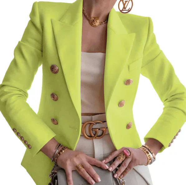 Street-wave Blazer Jacket for Everyday Glamour, Modern Luxe Urbanwear for Fashion Forward Women