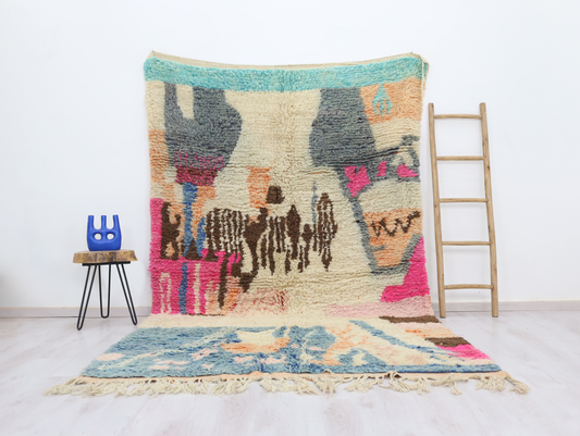 Tirra  Moroccan Rug 6'5" x 10'3" - Street-Wave