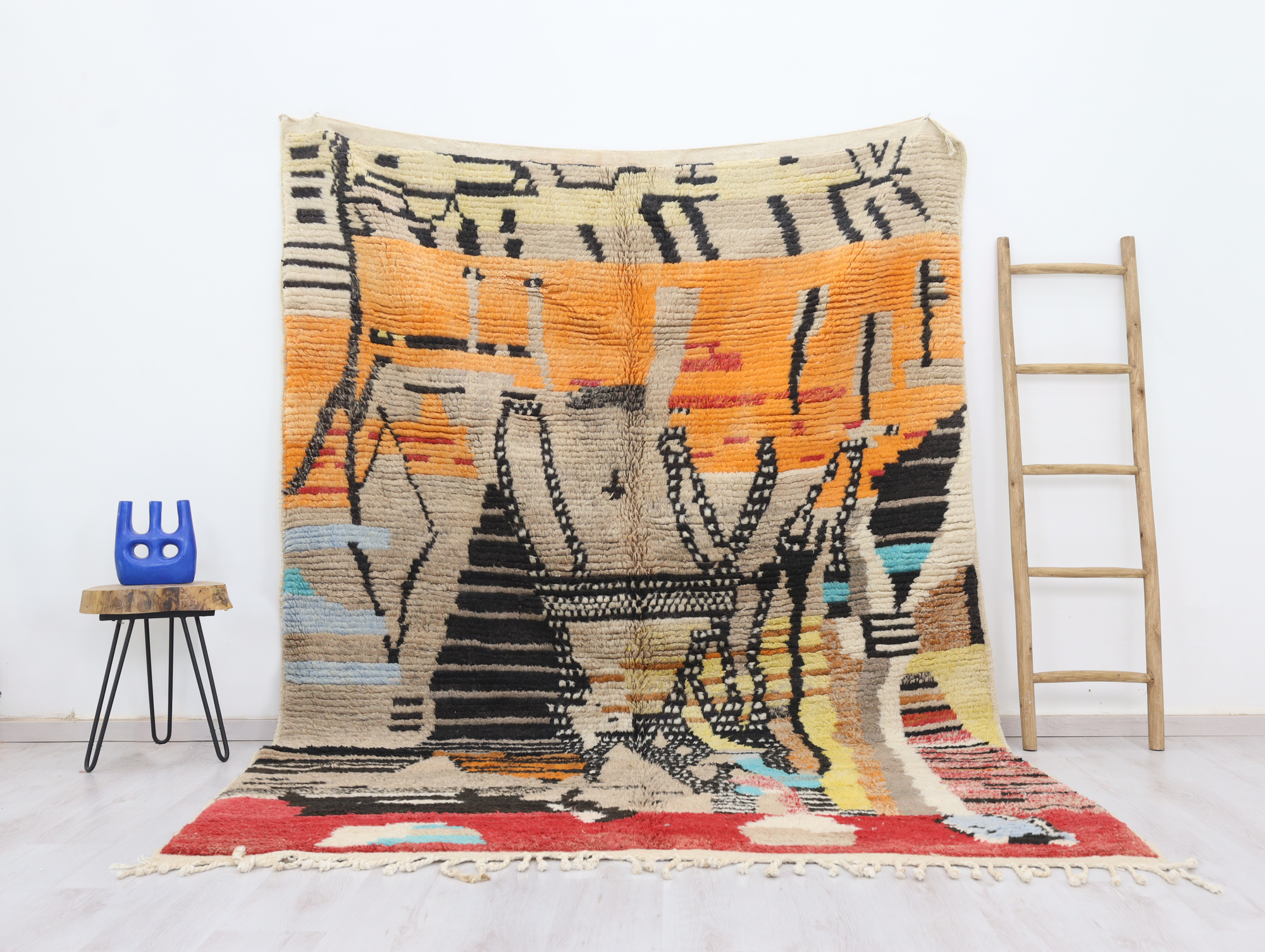 Izri  Moroccan Rug 6'9" x 9'4" - Street-Wave