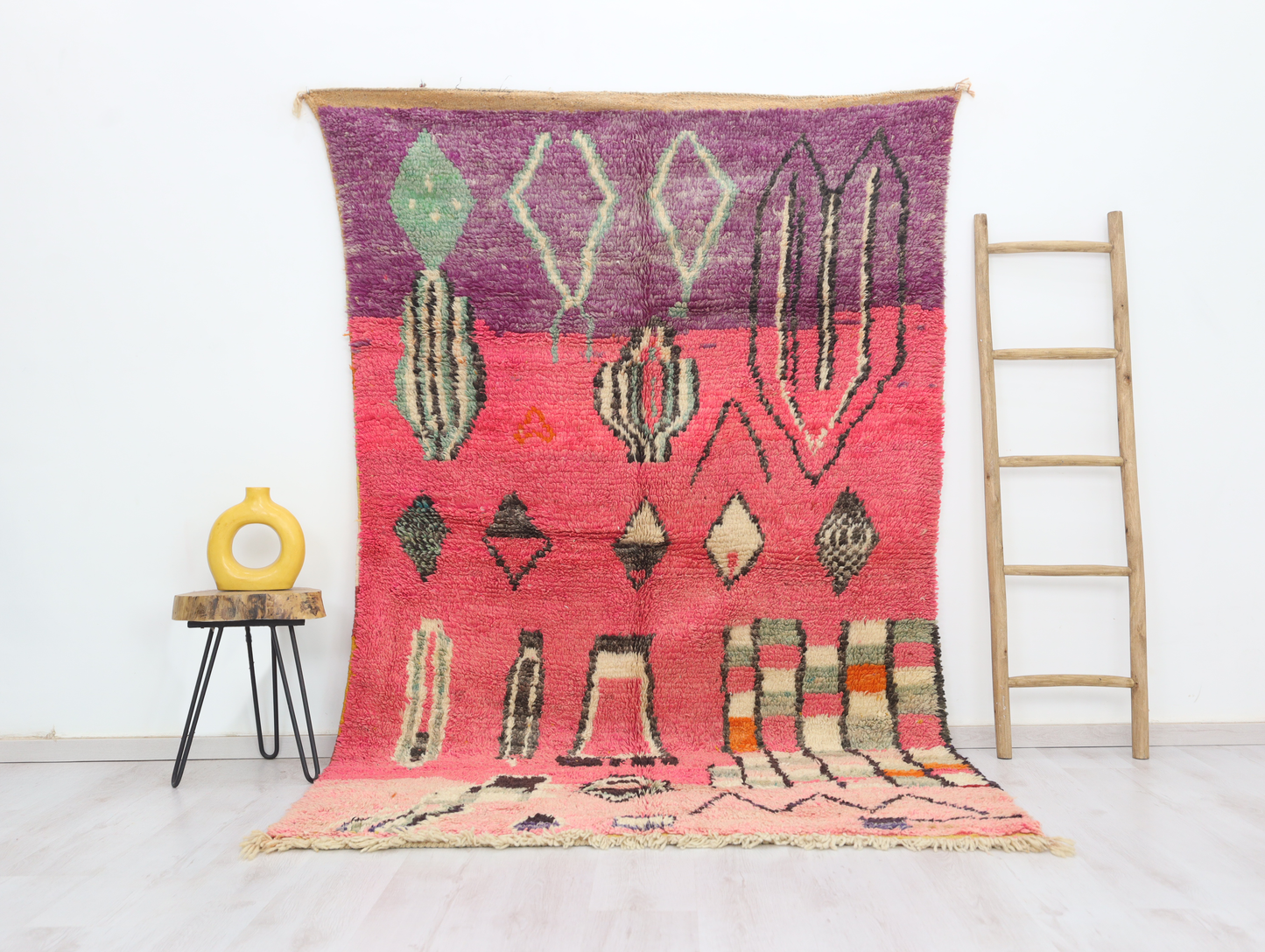 Agraw Moroccan Rug 5'4" x 8'9" - Street-Wave