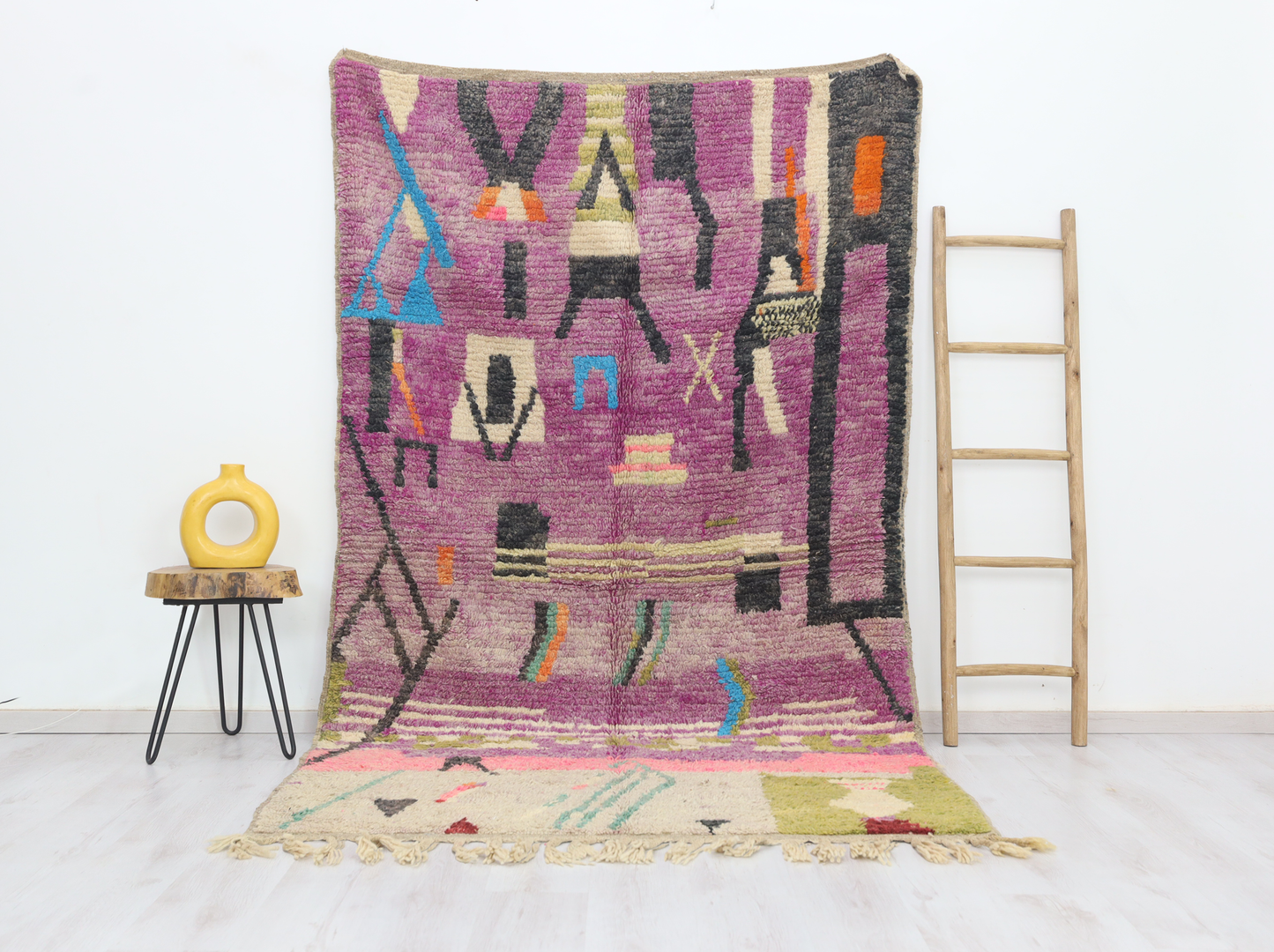 Ameqqran Moroccan Rug 5'4" x 9'0" - Street-Wave