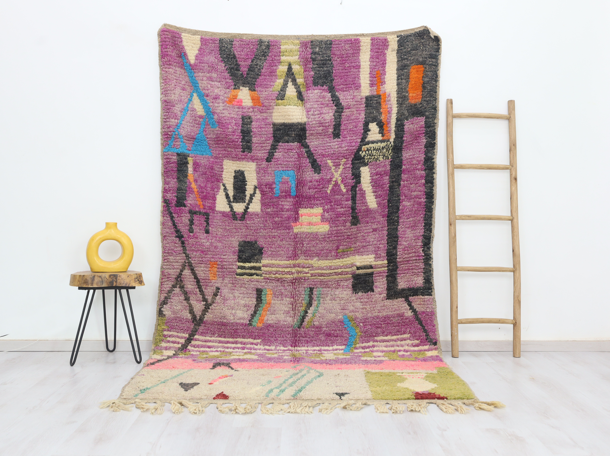Ameqqran Moroccan Rug 5'4" x 9'0" - Street-Wave
