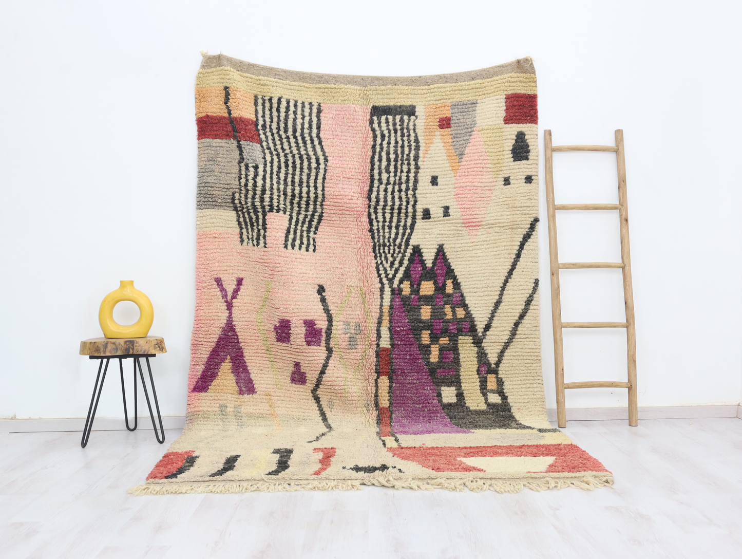 Ghumara Moroccan Rug 5'5" x 8'8" - Street-Wave